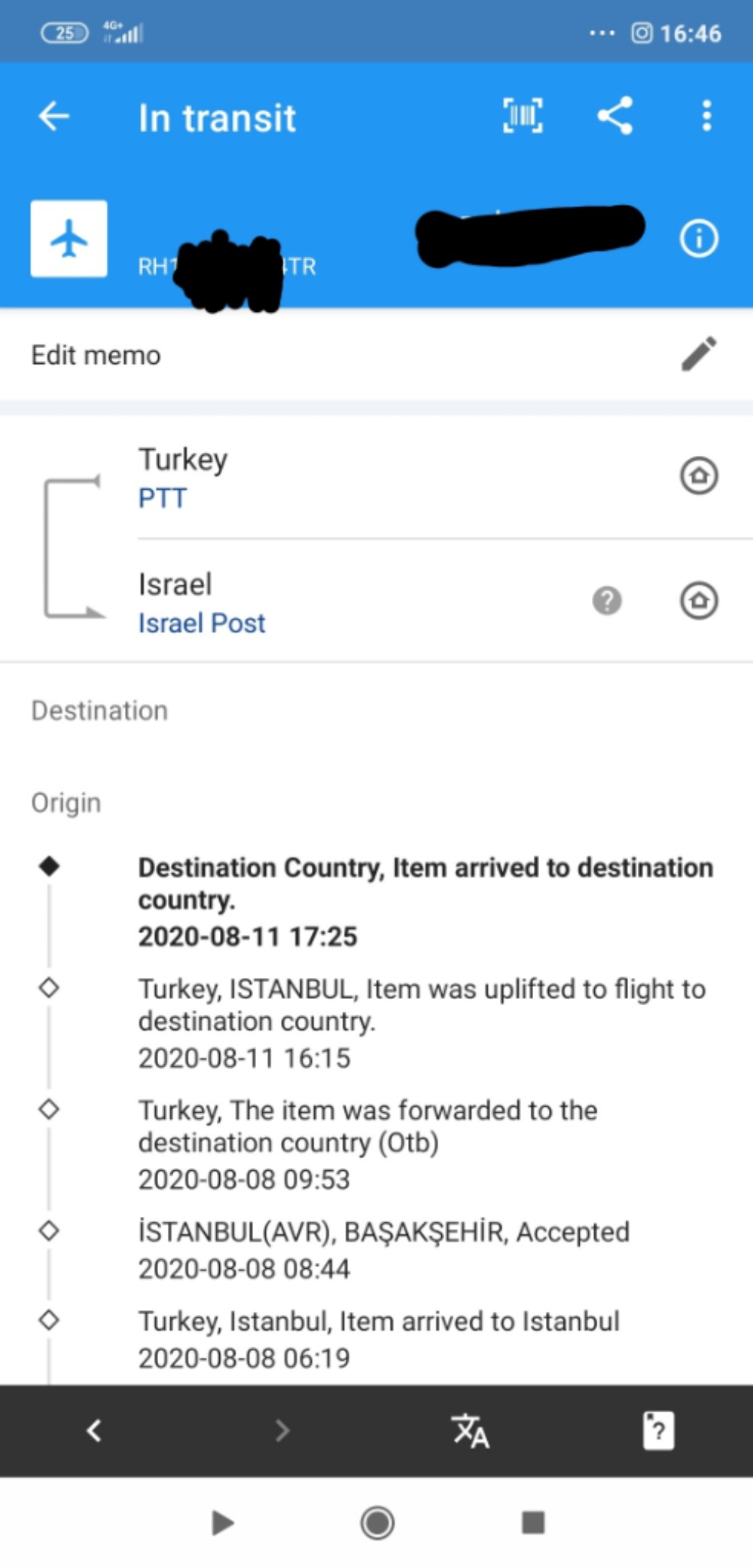 ItemTrace  Israel Post