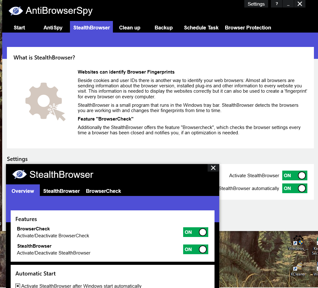 downloading AntiBrowserSpy Pro 2024 7.01.50692