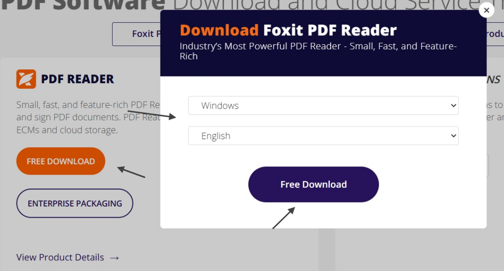 Foxit PDF Reader - FXP
