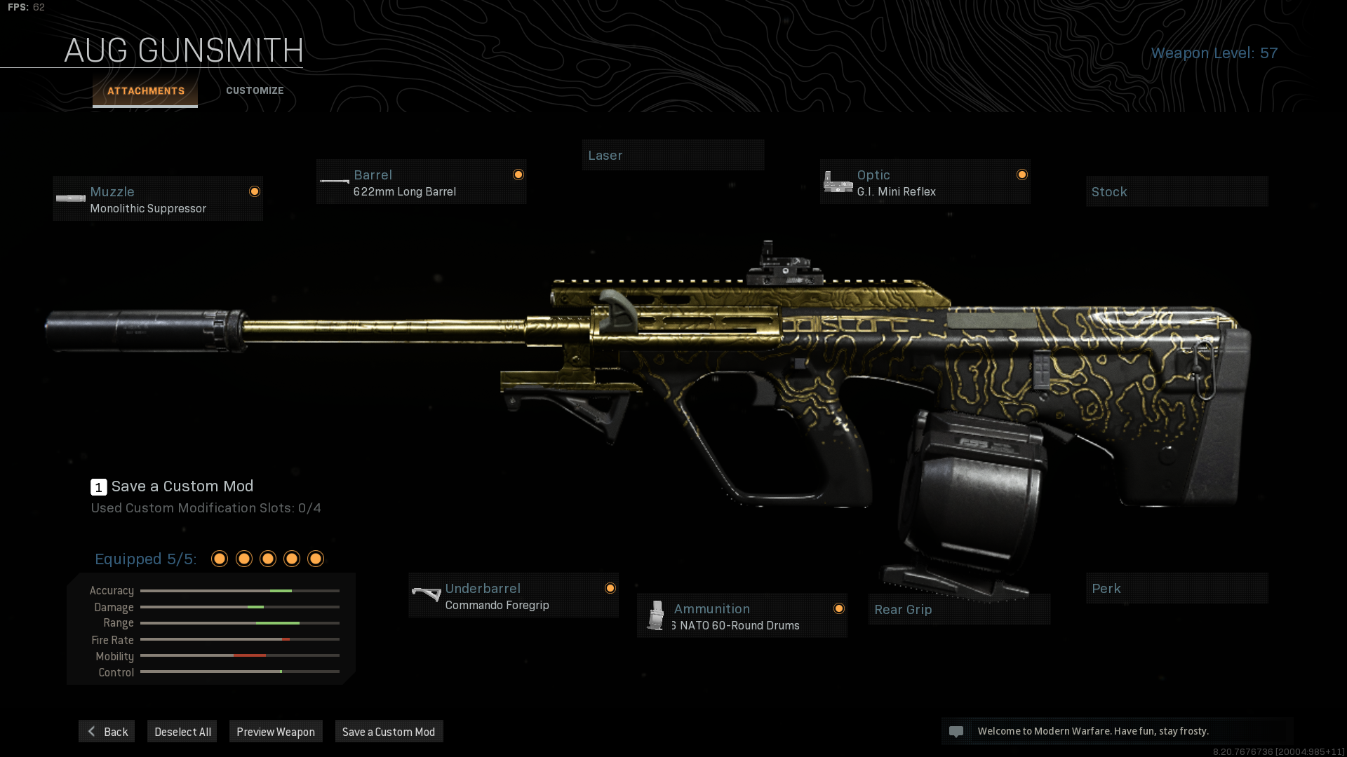warzone size warzone size