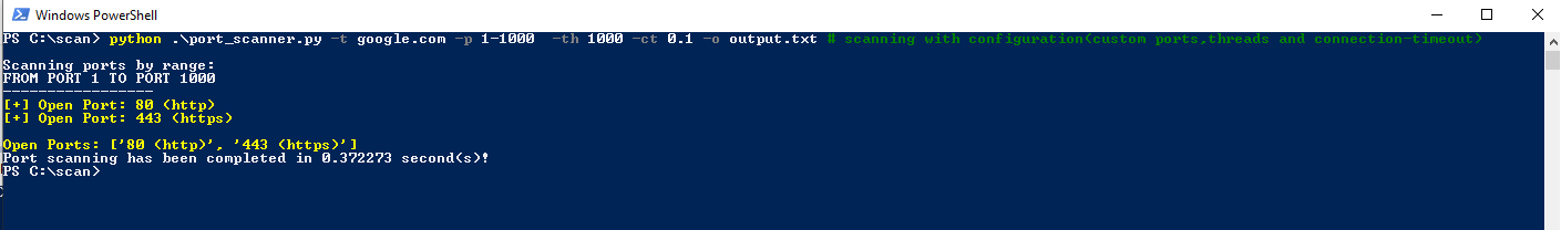 GitHub - Dyn4sty/FastPortScanner: Fast multithreaded port scanner ...