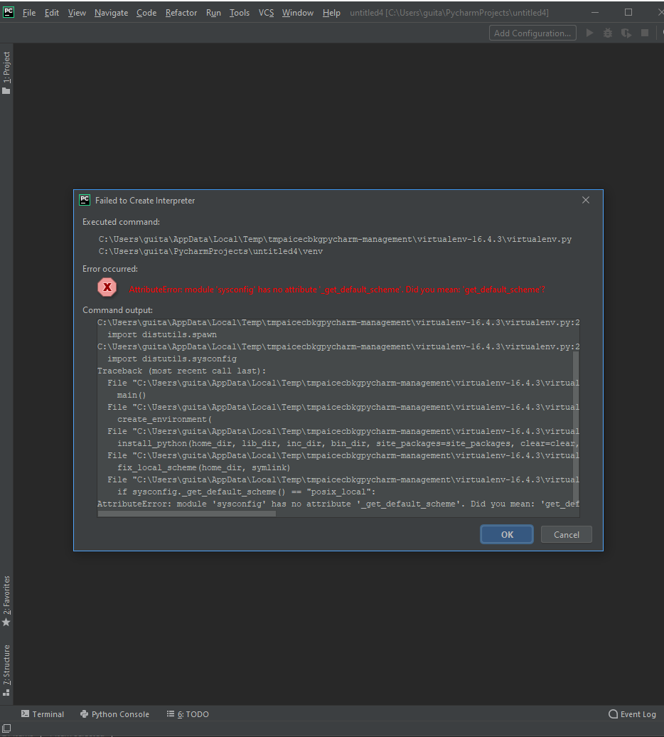 Can t Update New Python Version On Pycharm