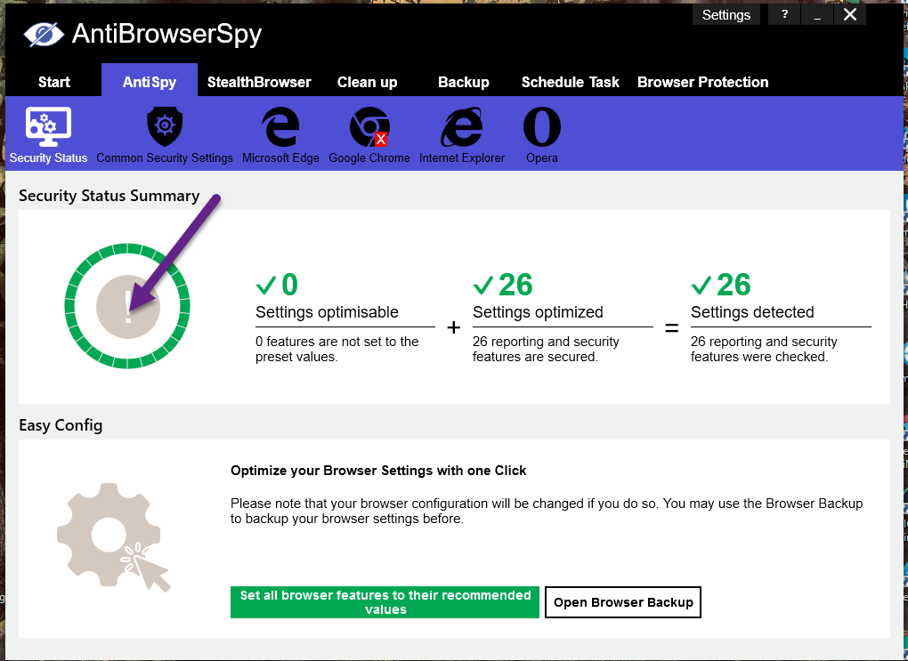 AntiBrowserSpy Pro 2024 7.0.49884 for windows download free