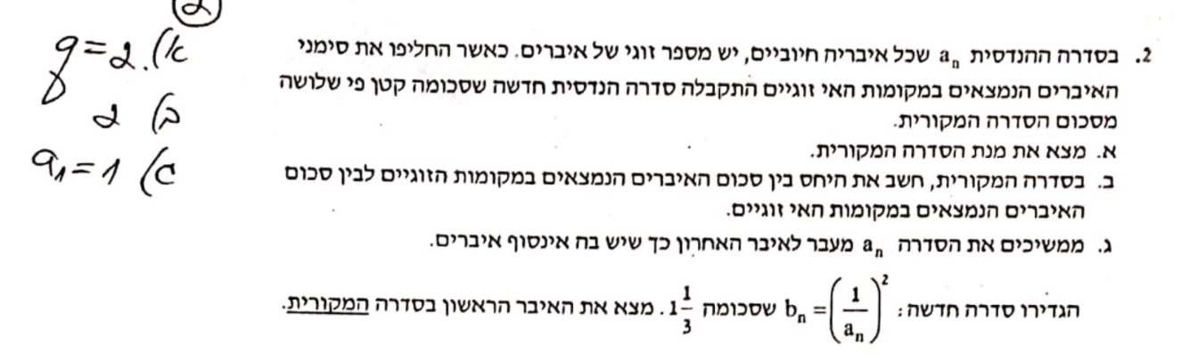 סדרה הנדסית אינסופית (5 יח) - FXP